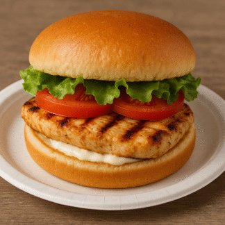 Grilled Chicken Burger