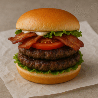 Bacon Double Hamburger