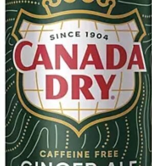 Canada Dry Ginger Ale, 12 oz can