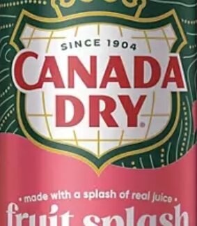 Canada Dry Strawberry Ginger Ale, 12 oz can